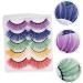 FRCOLOR 10 Pairs Fake Eyelashes False Eyelashes D Eyelashes Blue Outfit Women s Suits Faux Eyelashes Colorful Eyelashes Extensions Halloween Party Fake Eyelash Women Fake Eyelash Slim - Buy Online on GoSupps.com