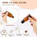 Reyshin 30ml Amber Glass Drip Bottle Set (12 Pack) - Durable Brown Bottles for eCommerce Shipping Worldwide - Buy Online on GoSupps.com