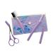 Demeliss Beauty - Perfect Eyebrow Kit - 2 in 1 Brush - Scissors Comb - Tweezers - Razor - Pouch - Sublimated Look