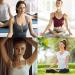 2 Pcs Mindful Anapana Breathing Necklace for Stress & Anxiety Relief - Portable Deep Breathing Exercise Tool for Men and Women (Black/Steel) - Buy Online on GoSupps.com
