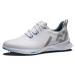 Footjoy Men's Fuel Golf Shoe 44.5 EU White White Orange