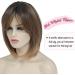 MORICHY Synthetic Hair Topper 12'' - Ombre Brown 3 Color Tone - Big Base Cover - Hair Volume Booster - Buy Online on GoSupps.com