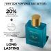 Bella Vita FRESH EDT Long-Lasting Aromatic & Vanilla Unisex Perfume Ideal for Indian Weather | Bergamot Lavender Ylang Ylang | Perfect for Eliciting Compliments 100ML - Buy Online on GoSupps.com