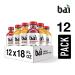 Bai Flavored Water Safari Variety Pack - 12 Count, 18 Fl Oz Bottles - Antioxidant Infused Drinks - Brasilia Blueberry, Costa Rica Clementine, Malawi Mango, Zambia Bing Cherry - Buy Online on GoSupps.com