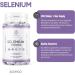Selenium 300MCG - 1 Year Supply 365 Tablets - Antioxidant Immune Support Vegan Selenium Supplement - Buy Online on GoSupps.com