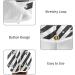 Black & White Striped Dog Pattern Quick Dry Hair Cap Set | Super Absorbent Towel & Button Headband | Soft Comfortable 2-Piece | International Shipping - Buy Online on GoSupps.com