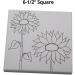 Designer Canvas Set II for Kids & Adults - 12 Pack of DIY Ready-to-Paint Stretched Canvas - 6 Unique Pre-Printed Designs - 6-1/2 x 6-1/2 - Buy Online on GoSupps.com