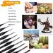 Miniature Detail Paint Brushes Set - 10pcs for Art Painting & Fine Detailing | Acrylic, Watercolor, Oil Models, Warhammer 40k - Buy Online on GoSupps.com