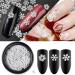 Jeenuuder Nails Decorations 1Box Snowflake Shaped Dazzling Nail Sticker Nails Art Decoration - Buy Online on GoSupps.com