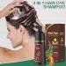 Tanfeine Wine Red Hair Dye Shampoo 3-in-1 for Men & Women - 16.9Fl Oz - Buy Online on GoSupps.com