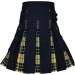 Traditional Scottish Kilt - Classic Medieval Style Mini Skirt | Scottish Fashion | Folded Checkered Design - Buy Online on GoSupps.com
