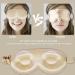 100% Mulberry Silk Sleeping Mask - Adjustable Eye Mask for Women and Men - Ideal for Travel, Home, and Office - Black (3D Gold) - Buy Online on GoSupps.com
