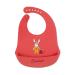 Sterntaler Silicone Bib Emmilius green Emmily Red