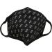 Urban Classics Unisex Lit Cotton Face Mask 2-Pack | Fashion Scarf in Black | International Shipping - Buy Online on GoSupps.com