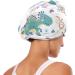 Cute Cartoon Dinosaurs Hair Towel 2 Pack | Super Absorbent Quick Dry Hair Turbans for Women & Girls - Buy Online on GoSupps.com