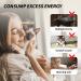 Uahpet Natural Feather Cat Toys with Retractable Wand | Interactive Toys for Indoor Cats | 60inch Safe Hunting Distance | Includes 4Pcs Replacement Teasers for Kittens - Buy Online on GoSupps.com
