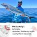 YOTO Stainless Steel Fishing Leaders with Swivels and Snaps - 24pcs - Buy Online on GoSupps.com