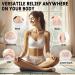 Wireless TENS Unit - APP & Remote Pain Relief Massager | 18 Modes for Back Neck Sciatica & Chronic Pain (Pink - Buy Online on GoSupps.com