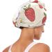 Buy Strawberry Hair Towel 2 Pack - Super Absorbent Quick Dry Hair Turbans for Women & Girls | Best International Shipping - Buy Online on GoSupps.com