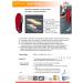Pedag Viva Sport Insoles 42 EU - Red | Comfortable Support for Active Feet | International Shipping Available - Buy Online on GoSupps.com