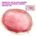 Nail Art Palette - Dekaim Resin Color Dish with Golden Edge for DIY Manicure (Rose Red) | International Shipping - Buy Online on GoSupps.com