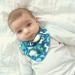 Cheeky Chompers Neckerchew and Neckerbib Bundle - Teething Bibs for Toddlers and Babies - Bandana Style - Baby Bib Gift Set - 4 Dribble Bibs - Preppy Stripes & Baby Dino - Buy Online on GoSupps.com