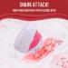 Paladone Shark Attack Blood Bath | Bath Bomb That Dissolves Red | 150g with Chamomile Essential Oil - Buy Online on GoSupps.com