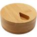 Wooden Pill Organizer - Daily & Weekly Medicine Holder for Travel | Vitamin Case with Solid Wood Lid | Improved Design for Easy Use - Buy Online on GoSupps.com