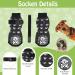 Mfsdai Anti-Slip Dog Socks Adjustable Velcro Fasteners for Small Medium & Large Dogs Non-Slip Grip for Hardwood Floors 3 Pairs - Buy Online on GoSupps.com