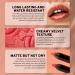 CoralBeau 12-Piece Matte Lipstick Set - Waterproof Crayon Pack with Nude Pink, Mauve & Red Shades - Long-Wearing Formula for Rich Color & Velvety Finish - Buy Online on GoSupps.com