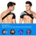 Adjustable Shoulder Support Brace for Rotator Cuff Pain Relief - Neoprene Compression Sleeve for Left Shoulder with Hot/Cold Pad Compatibility - Buy Online on GoSupps.com