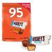Hershey's & Reese's 95 Count Bulk Size Candy Individually Wrapped Chocolate Holiday Chocolate Candy Chocolate Candy to Share Chocolate Candy for Kids - Assorted Mini Bars Hershey's & Reese's 95 Count (Pack of 1)