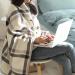 Old Man Shawl Shoulder Warm Blanket Wheelchair Blanket Multi Purpose Cloak Blanket Thickening Old Man Shawl Wheelchair Warm Lap Blankets Thickening White Yellow+green 125*70cm - Buy Online on GoSupps.com