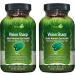 Irwin Naturals Vision Sharp Multi-Nutrient Eye Health - 42 Liquid Soft-Gels, Pack of 2 - with Lutein, Bilberry & Omega-3s - 42 Total Servings