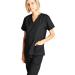 Dagacci Unisex Medical Scrub Set - Black XXXL | Top and Pant Combo for Men and Women - Buy Online on GoSupps.com