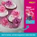 Decocino Edible Roses - Lila & Rosa | 16 Pieces for Wedding & Birthday Cake Decorations | Perfect for Cupcakes & Muffins - Buy Online on GoSupps.com