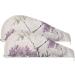Purple Flower Tree Hair Towel 2 Pack | Super Absorbent Quick Dry Hair Turbans for Women & Girls - Buy Online on GoSupps.com