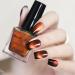 Cat Eye Nail Polish Quick Dry Glitter Nail Polish (06) Starry Sky Brown