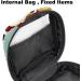 Menstruation Pad Bag with Zipper | Women's Napkin & Tampon Bag - Stylish Christmas Design for Girls - Buy Online on GoSupps.com