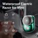 2023 Mini Electric Razor for Men | Portable Rechargeable Shaver for Home, Car & Travel (Black) - Buy Online on GoSupps.com