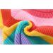 Mud Kingdom Baby Girl Rainbow Stripe Sweater Pullover - Pink 18-24 Months - Buy Online on GoSupps.com