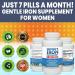 Women s Iron Supplement Pills for Women Bis-Glycinate 80mg 7 Iron Pills for 30 Days Worth of No Stomach Binding Vegan Alkaline VIT C Iron Pill for Women 30 Capsules 3-Pack - Buy Online on GoSupps.com