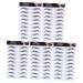 FOMIYES 15 Pcs Eyebrow Stickers 4d Eyebrows Brown Eyebrow Tools Eyebrow Tattoos Stickers Miss Stencil Modify