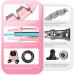 UNTIL Weighted Hula Fit Hoop Plus Size for Adults - 3rd Gen Noiseless Fitness Hoop with Counter - 26 Detachable Links - 2-in-1 Abdominal Fitness Massage - Pink - Buy Online on GoSupps.com