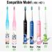 Dada-Tech Replacement Heads for DT-KE6 & DT-KE7 Electric Children's Toothbrush - 4 Pack (White) | International Shipping Available - Buy Online on GoSupps.com
