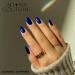 Adora Couture Aurora Sapphie Gel Nail Strips | 20pcs Kit for Women | Chrome Dark Blue Nail Stickers | Long-lasting Salon Quality | Easy Application Breathable Adhesive | UV Required - Buy Online on GoSupps.com