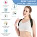 Posture Corrector for Men & Women | Adjustable Back Brace for Pain Relief & Body Alignment | Breathable Neck Shoulder & Clavicle Support - Medium - Buy Online on GoSupps.com