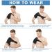 Shoulder Brace for Men and Women Rotator Cuff Support Adjustable Shoulder Support Brace for Torn Rotator Cuff Ac Joint Pain Relief Dislocation Relief for Shoulder Injuries and Tendonitis Fits Right or Left Shoulder - Buy Online on GoSupps.com