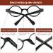 Cojwis 5 Pack Retro Round Reading Glasses for Men & Women | Lightweight 2.5X Readers - 5 Colors Available - Buy Online on GoSupps.com