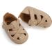RVROVIC Baby Sandals | Soft Anti-Slip Sole | Infant Summer Shoes 0-6 Months | Beige - Buy Online on GoSupps.com